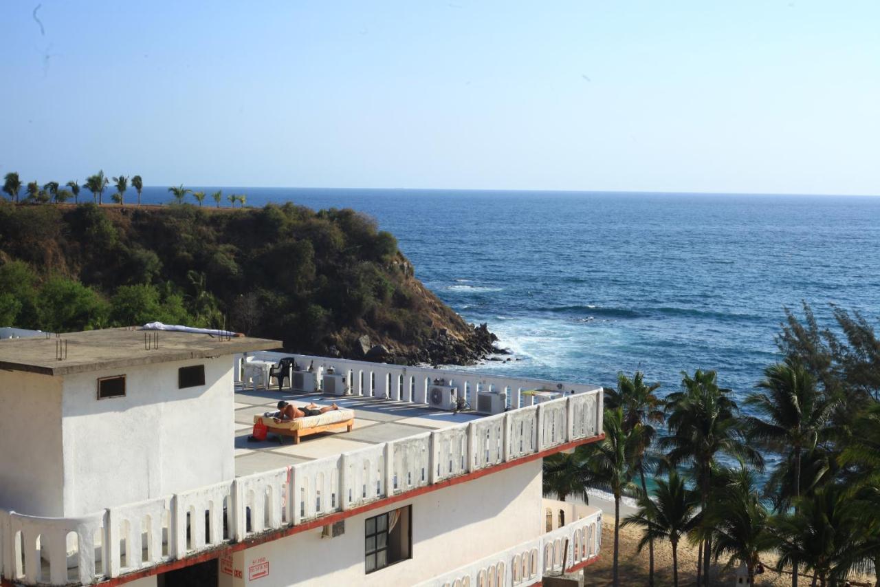 La Coral Beach House Hostel Puerto Escondido  Exterior photo